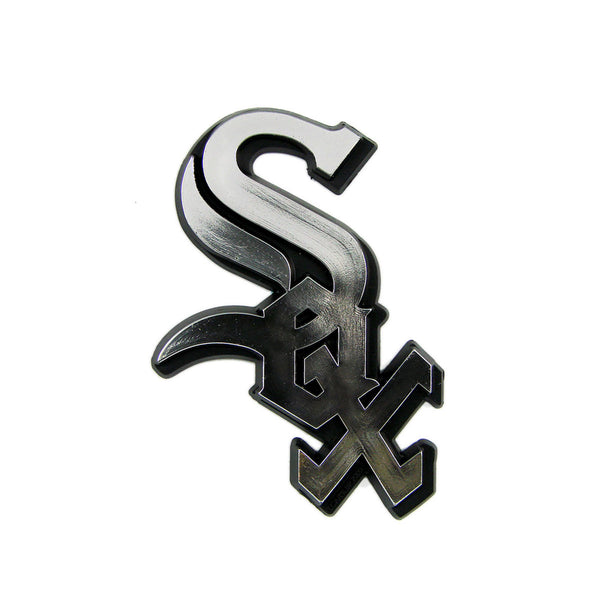 fanmats MLB - Chicago White Sox Molded Chrome Emblem