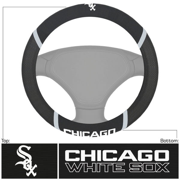 fanmats MLB - Chicago White Sox Steering Wheel Cover