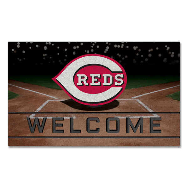 fanmats MLB - Cincinnati Reds Crumb Rubber Door Mat