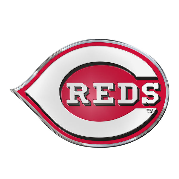 fanmats MLB - Cincinnati Reds Embossed Color Emblem