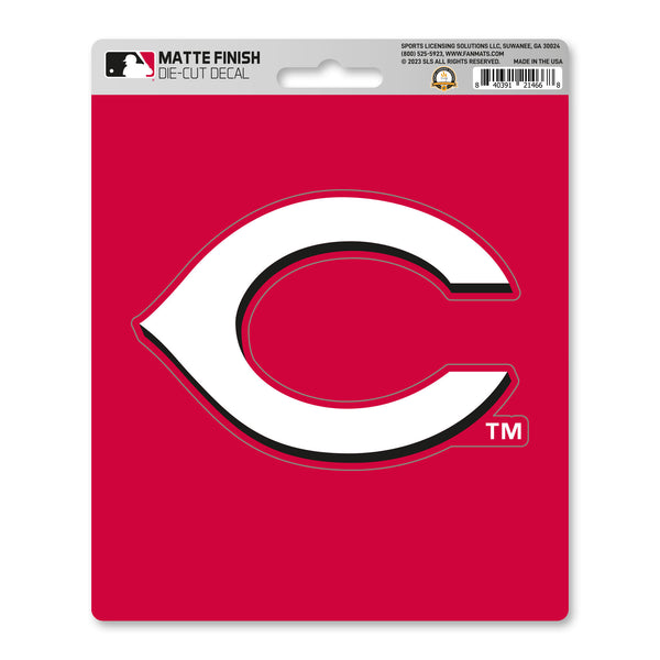 fanmats MLB - Cincinnati Reds Matte Decal