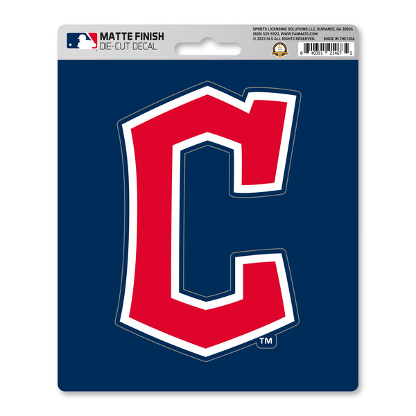 fanmats MLB - Cleveland Guardians Matte Decal