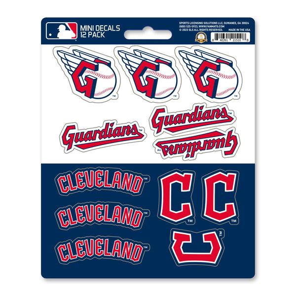 fanmats MLB - Cleveland Guardians Mini Decal 12-pk
