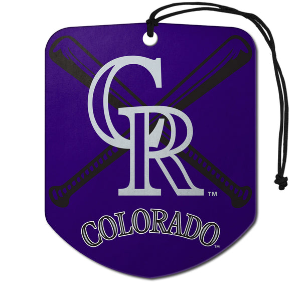 fanmats MLB - Colorado Rockies Air Freshener 2-pk