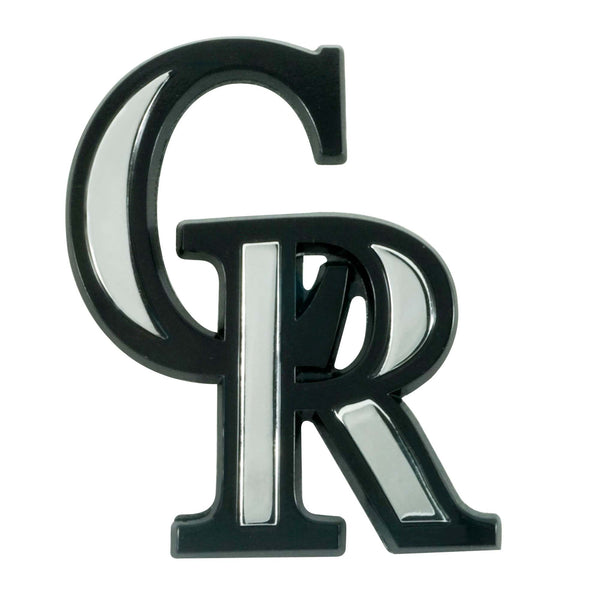fanmats MLB - Colorado Rockies Chrome Emblem