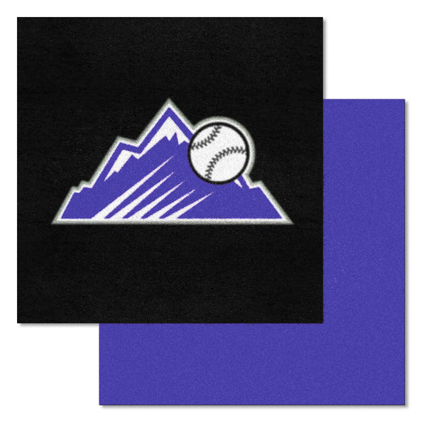 fanmats MLB - Colorado Rockies Team Carpet Tiles