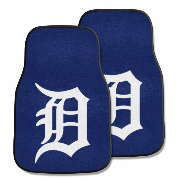 fanmats MLB - Detroit Tigers 2-pc Carpet Car Mat Set