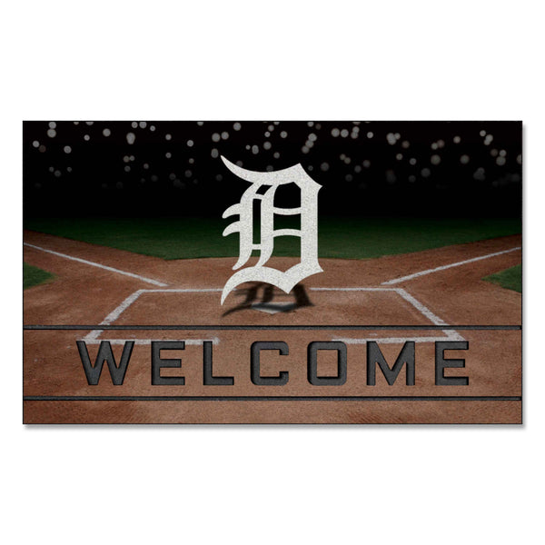 fanmats MLB - Detroit Tigers Crumb Rubber Door Mat