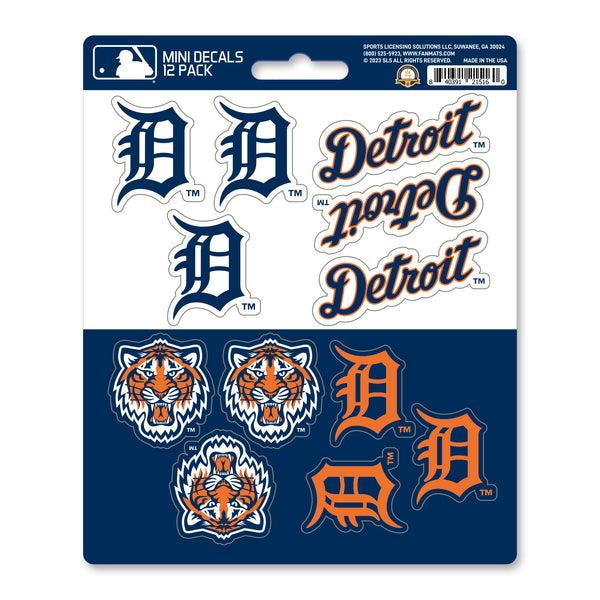fanmats MLB - Detroit Tigers Mini Decal 12-pk