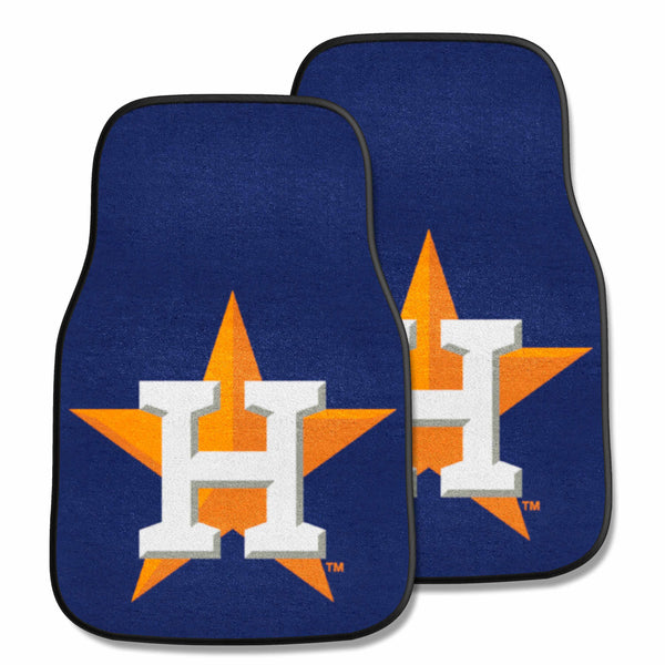 fanmats MLB - Houston Astros 2-pc Carpet Car Mat Set