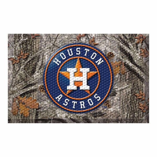 fanmats MLB - Houston Astros Camo Scraper Mat