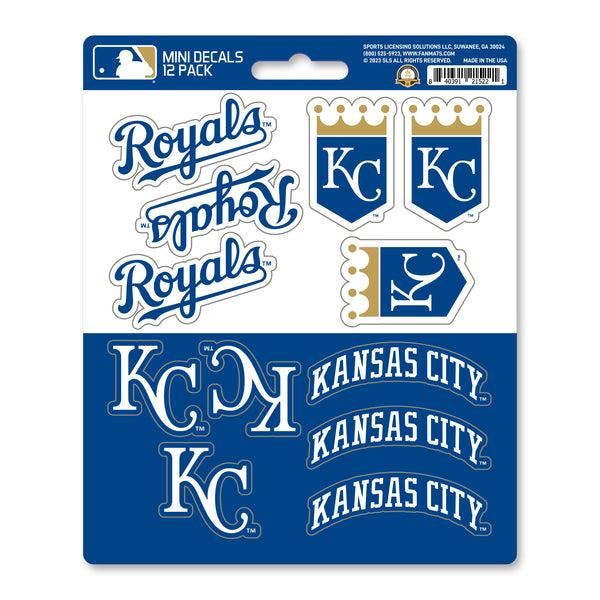 fanmats MLB - Kansas City Royals Mini Decal 12-pk