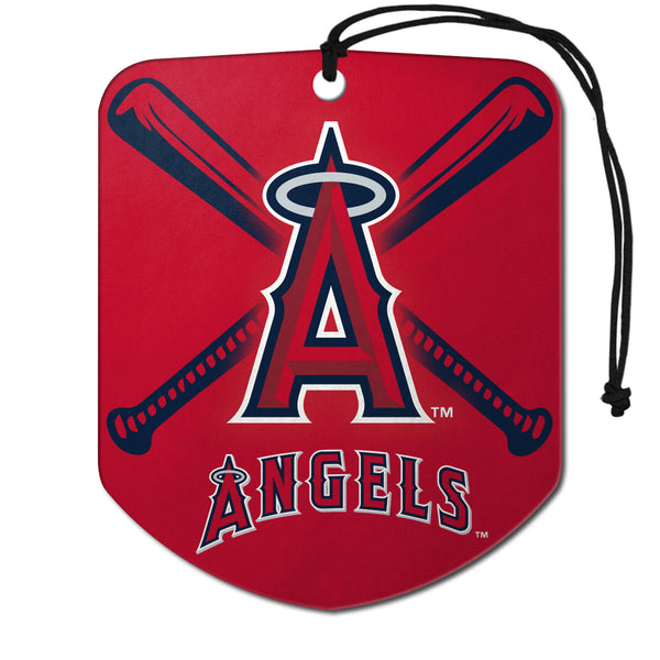 fanmats MLB - Los Angeles Angels Air Freshener 2-pk