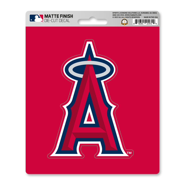 fanmats MLB - Los Angeles Angels Matte Decal