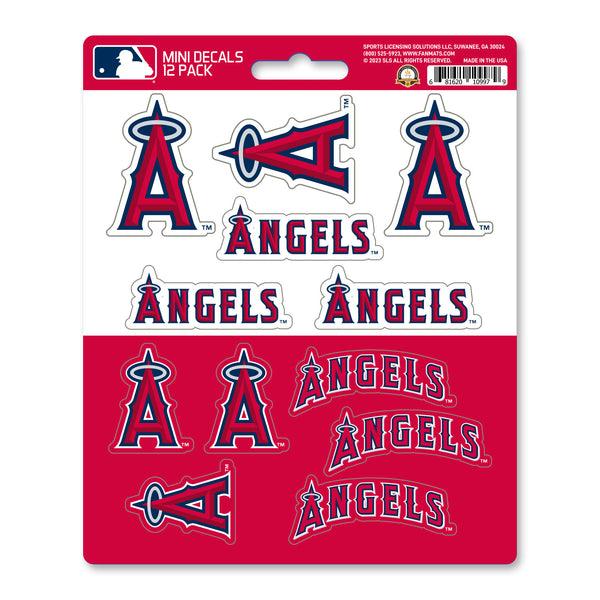 fanmats MLB - Los Angeles Angels Mini Decal 12-pk