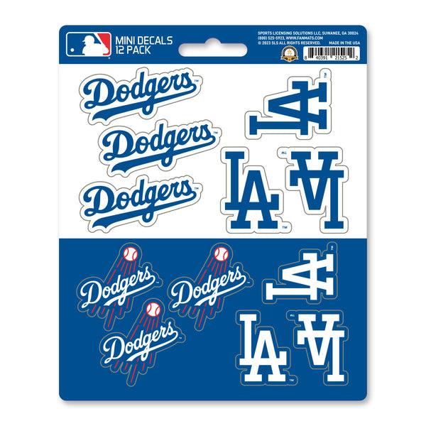 fanmats MLB - Los Angeles Dodgers Mini Decal 12-pk