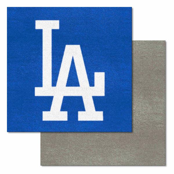 fanmats MLB - Los Angeles Dodgers Team Carpet Tiles