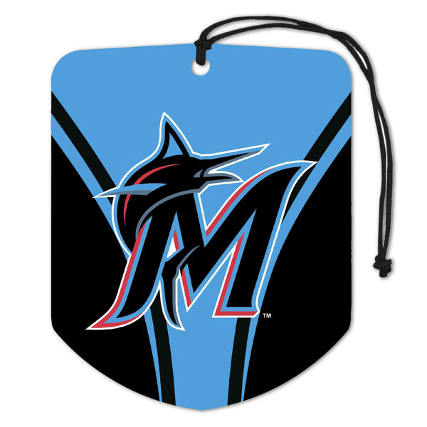 fanmats MLB - Miami Marlins Air Freshener 2-pk