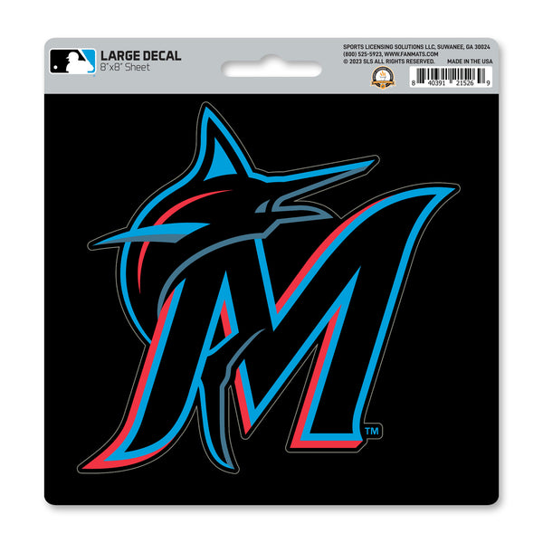 fanmats MLB - Miami Marlins Large Decal