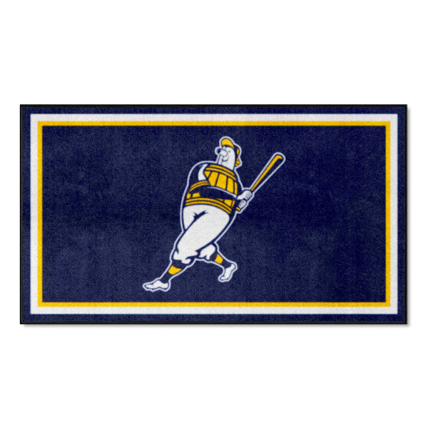 fanmats MLB - Milwaukee Brewers 3X5AREARUG