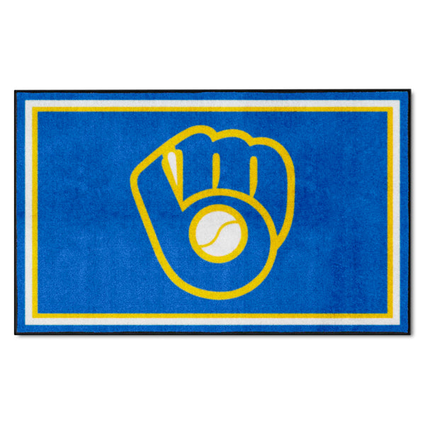 fanmats MLB - Milwaukee Brewers 4x6 Rug