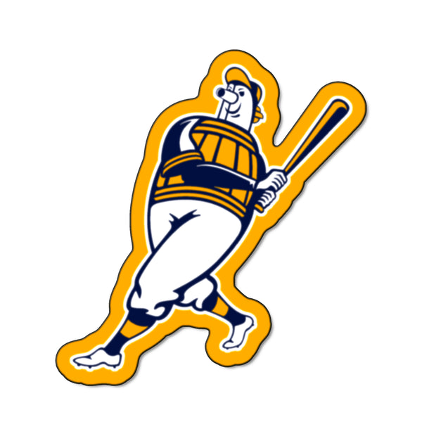 fanmats MLB - Milwaukee Brewers Mascot Mat