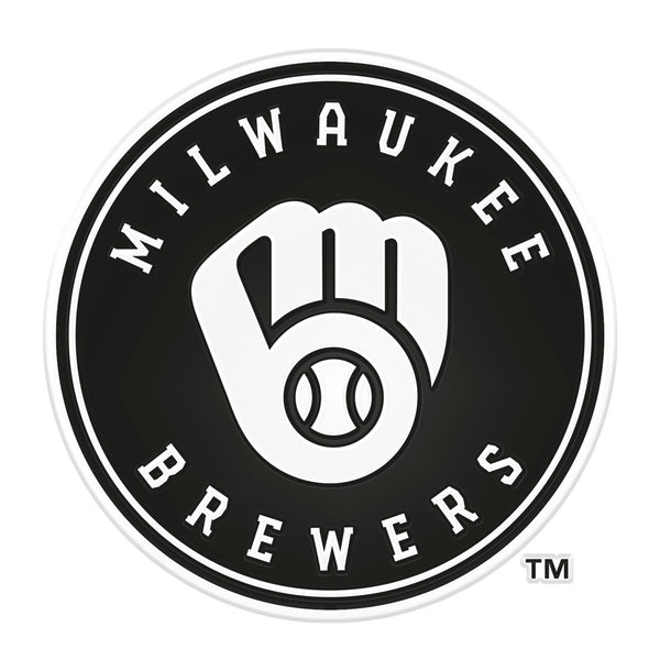 fanmats MLB - Milwaukee Brewers Molded Chrome Emblem