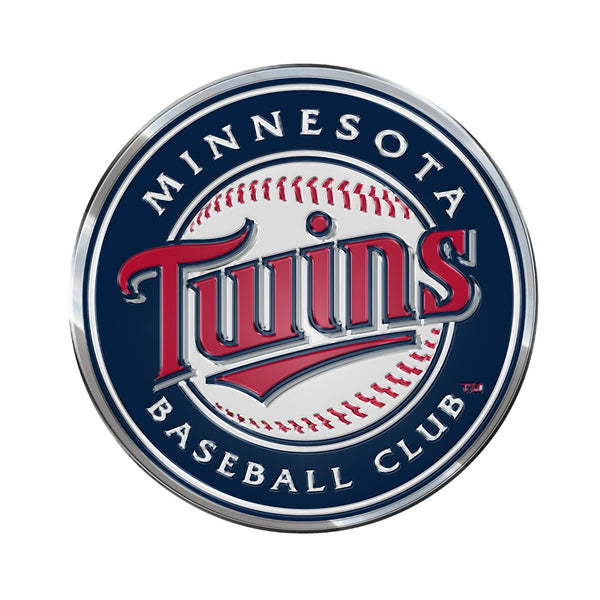 fanmats MLB - Minnesota Twins Embossed Color Emblem