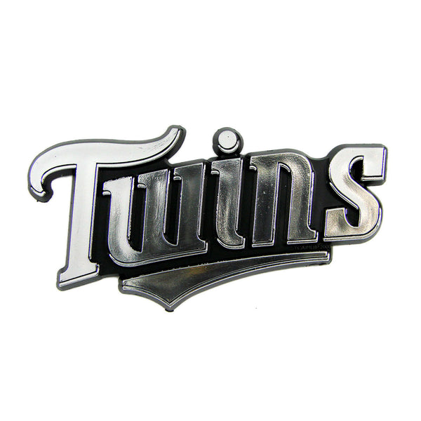 fanmats MLB - Minnesota Twins Molded Chrome Emblem