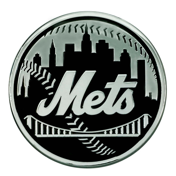 fanmats MLB - New York Mets Chrome Emblem