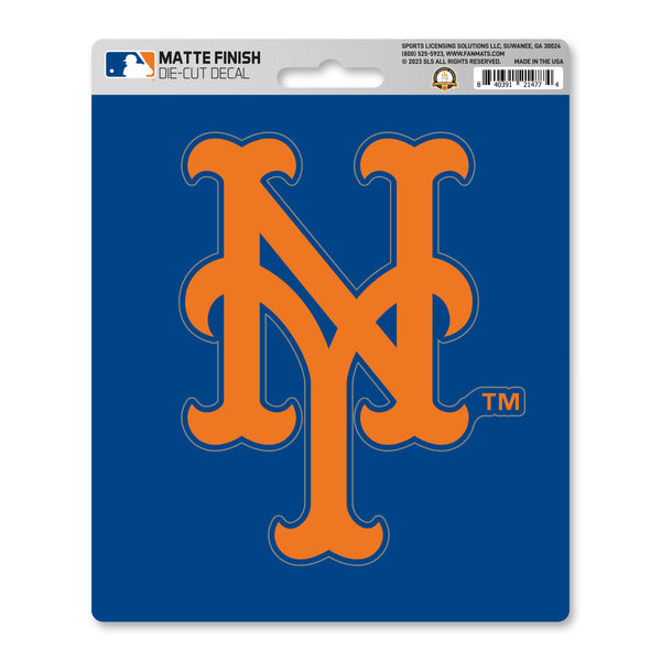 fanmats MLB - New York Mets Matte Decal