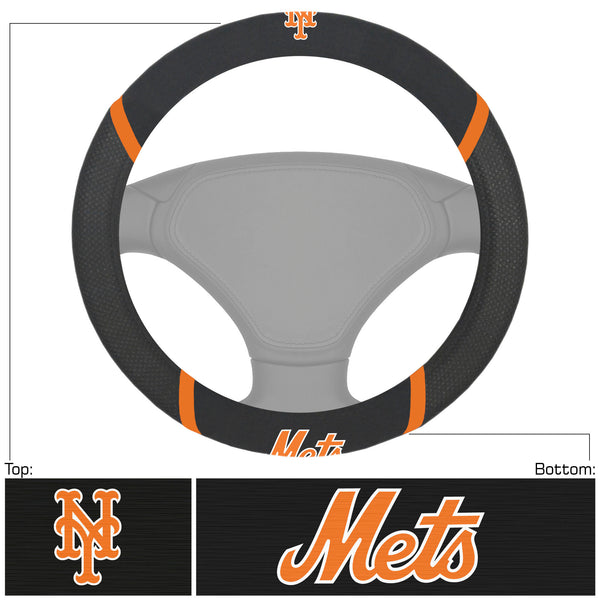 fanmats MLB - New York Mets Steering Wheel Cover
