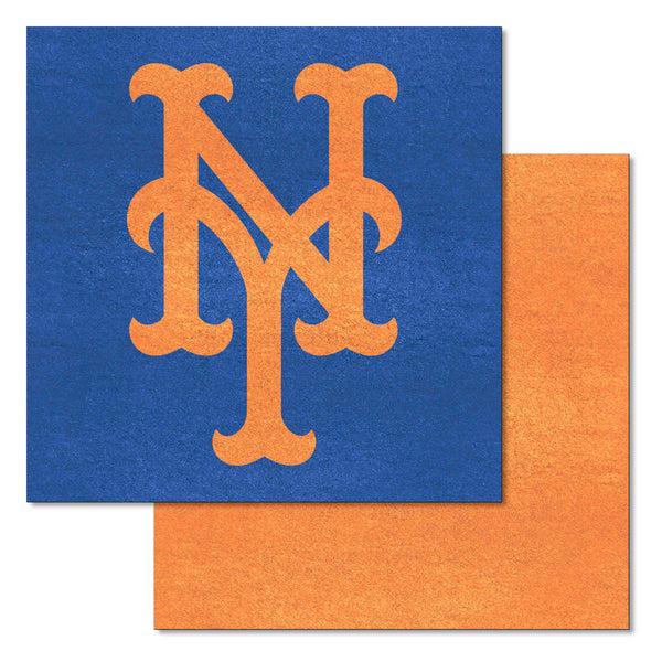 fanmats MLB - New York Mets Team Carpet Tiles