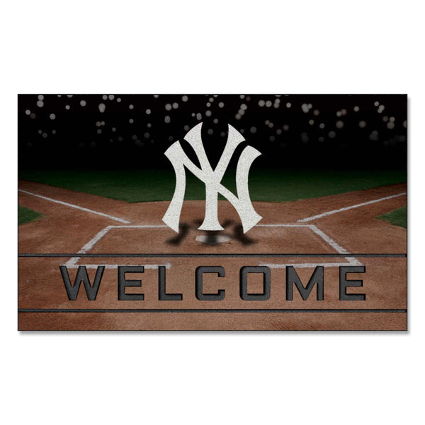 fanmats MLB - New York Yankees Crumb Rubber Door Mat
