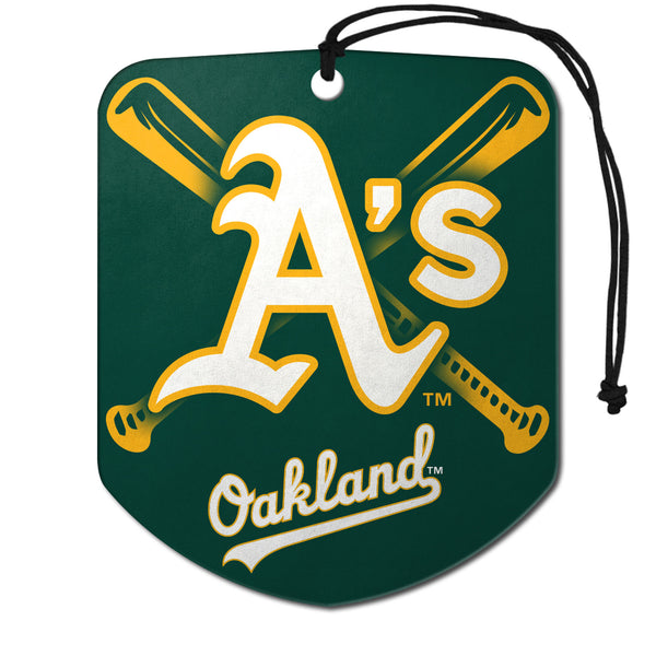 fanmats MLB - Oakland Athletics Air Freshener 2-pk
