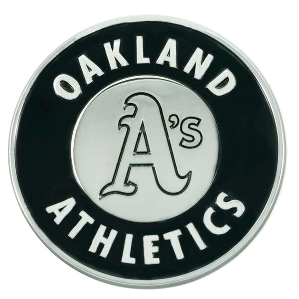 fanmats MLB - Oakland Athletics Chrome Emblem