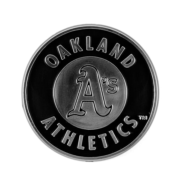 fanmats MLB - Oakland Athletics Molded Chrome Emblem