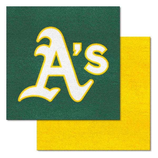 fanmats MLB - Oakland Athletics Team Carpet Tiles