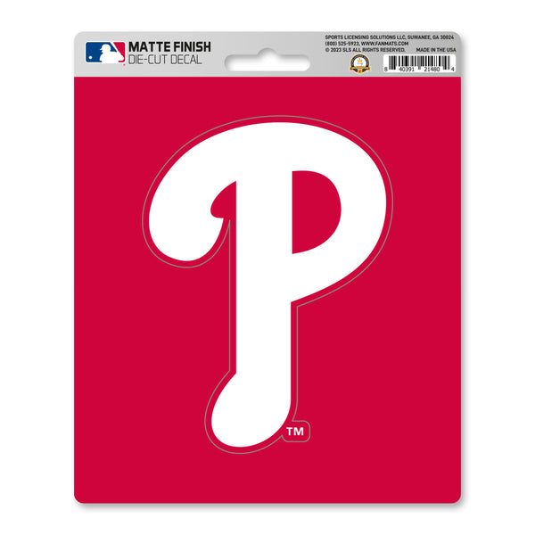 fanmats MLB - Philadelphia Phillies Matte Decal