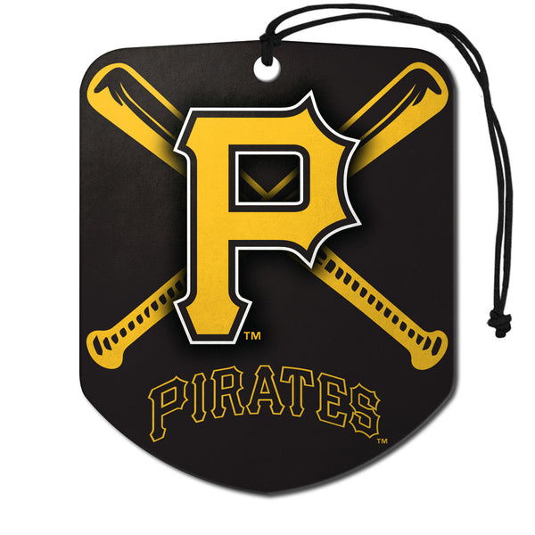 fanmats MLB - Pittsburgh Pirates Air Freshener 2-pk