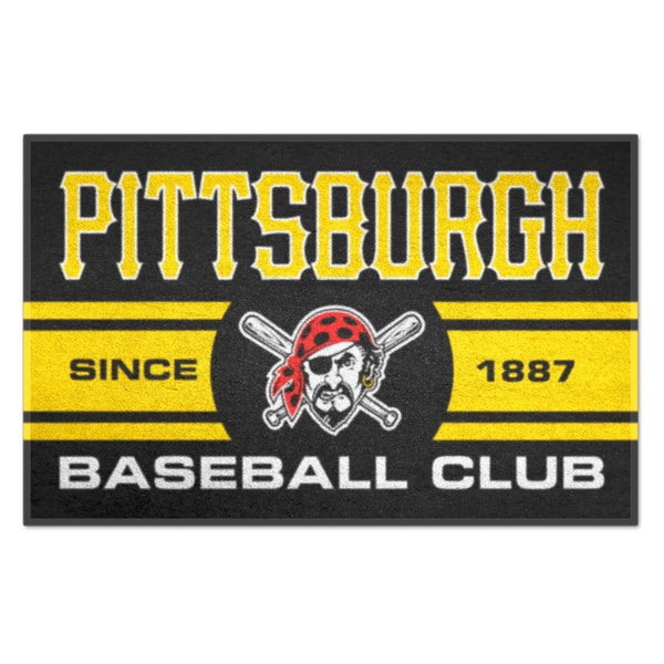 fanmats MLB - Pittsburgh Pirates Starter Mat - Uniform