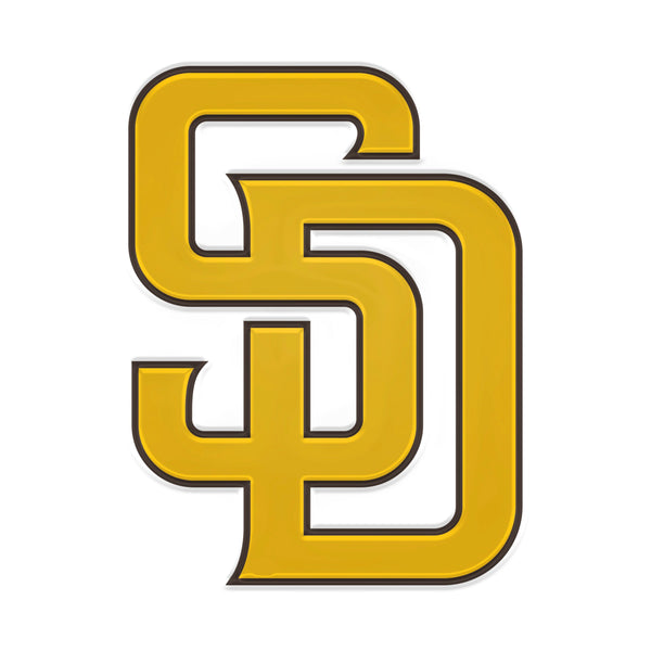 fanmats MLB - San Diego Padres Embossed Color Emblem