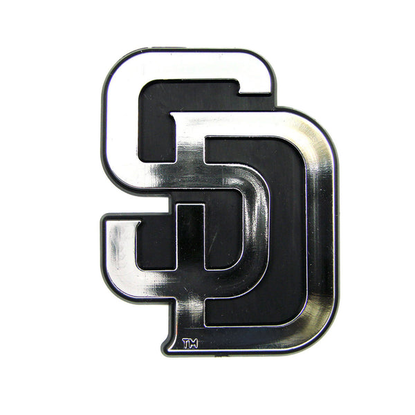 fanmats MLB - San Diego Padres Molded Chrome Emblem