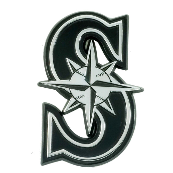 fanmats MLB - Seattle Mariners Chrome Emblem