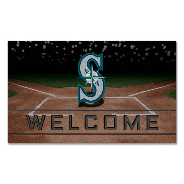 fanmats MLB - Seattle Mariners Crumb Rubber Door Mat