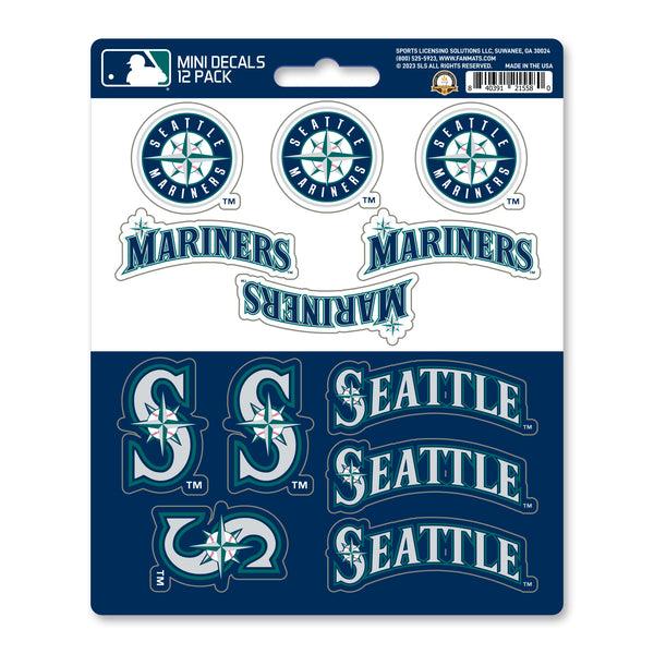 fanmats MLB - Seattle Mariners Mini Decal 12-pk