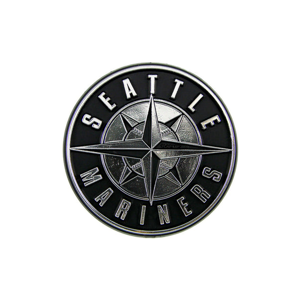 fanmats MLB - Seattle Mariners Molded Chrome Emblem