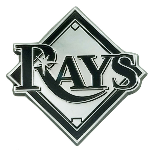 fanmats MLB - Tampa Bay Rays Chrome Emblem
