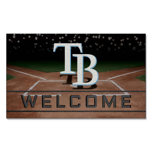 fanmats MLB - Tampa Bay Rays Crumb Rubber Door Mat