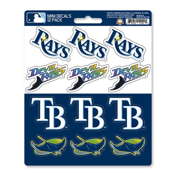 fanmats MLB - Tampa Bay Rays Mini Decal 12-pk